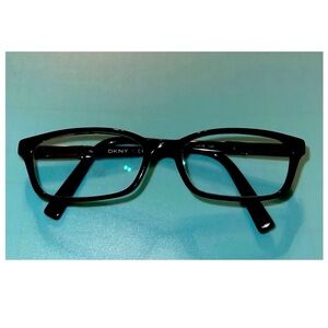 DKNY Black Rectangular Glasses